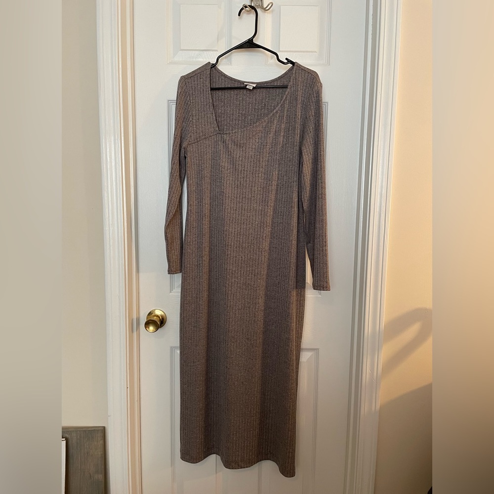 Mid-length Ribbed Dress SZ XL